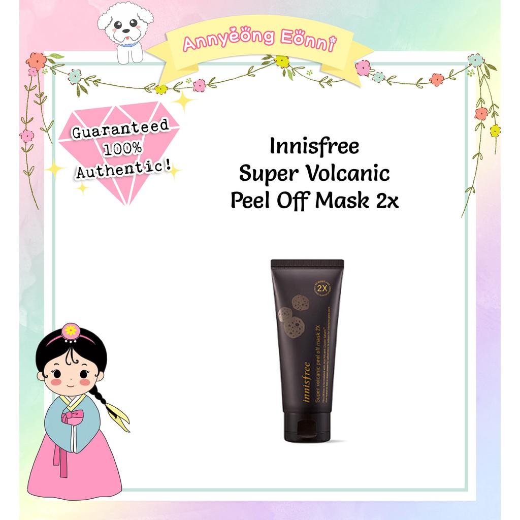 INNISFREE Super Volcanic Peel Off Mask 2x Shopee Philippines