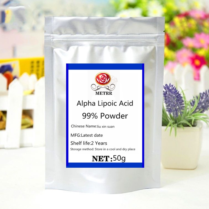Pure Alpha Lipoic Acid Powder Antioxidant & Antiaging Cosmetic/Dietary