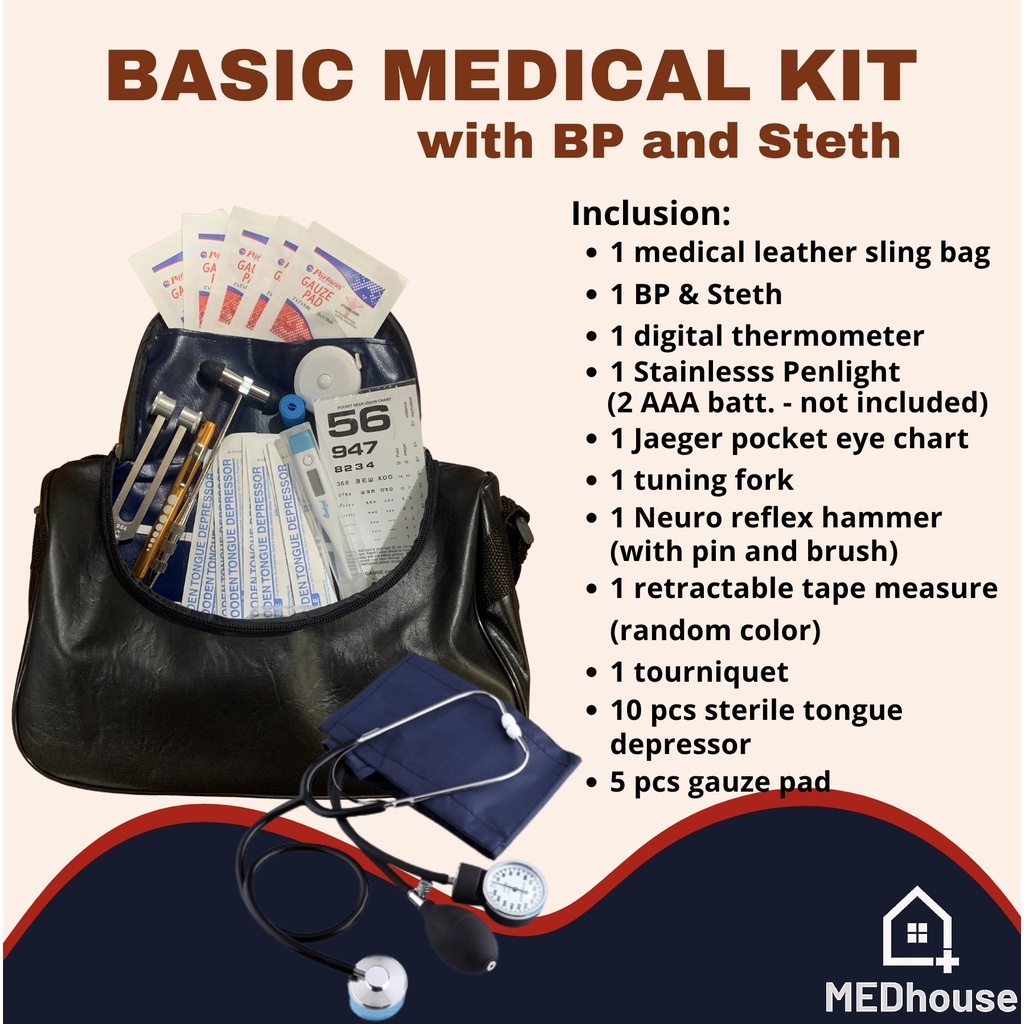Medical Kit for Medical Students/ basic medical kit/ medical kit bag