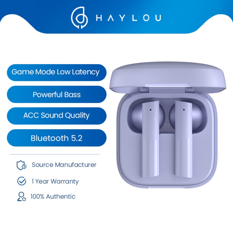 Haylou GT6 Gaming Low Latency Bluetooth Earbuds pure sound quality