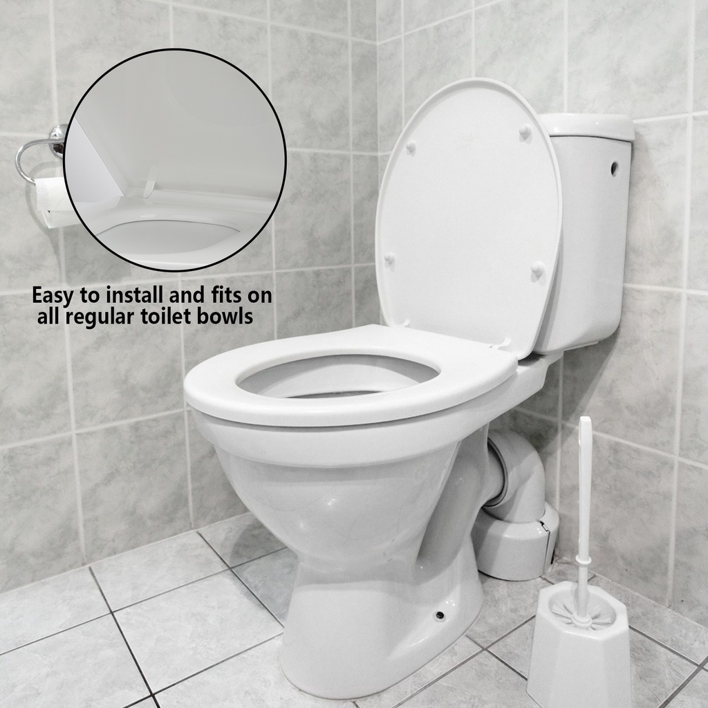 Child Adult Toilet Seat Square Shape PP Material Universal Anti Slam Many Model And Size Of SOFT