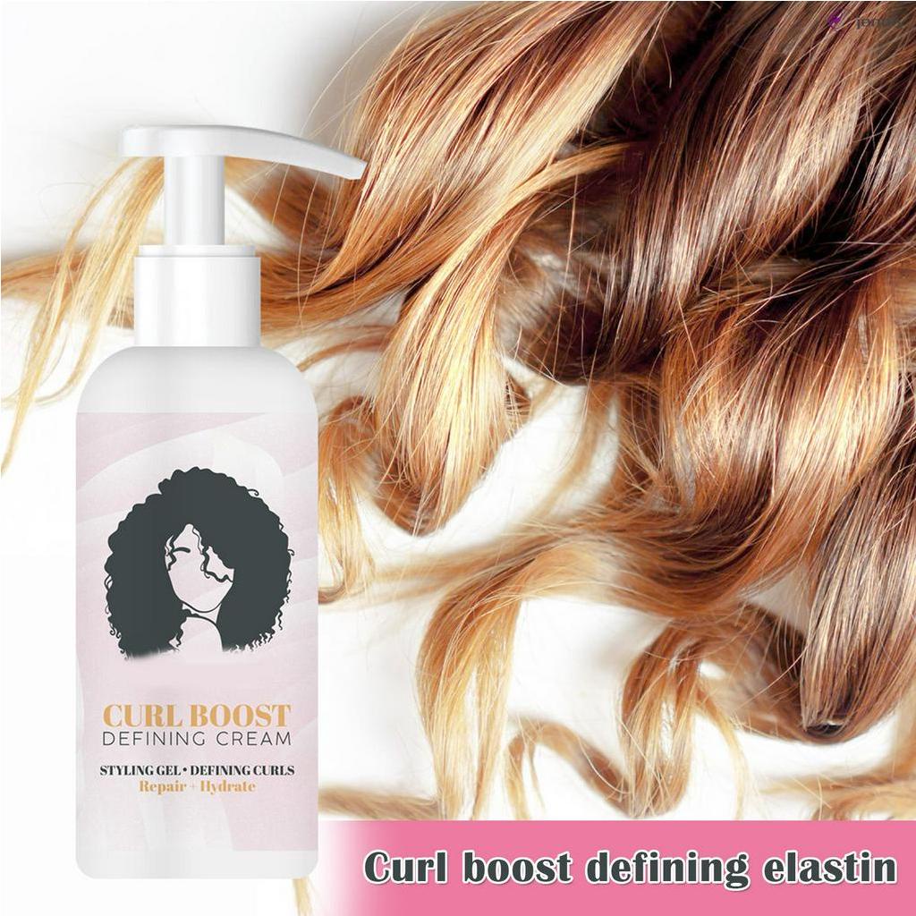Curl Defining Hair Cream With Aminos Acid Hair Frizz Control Shine For