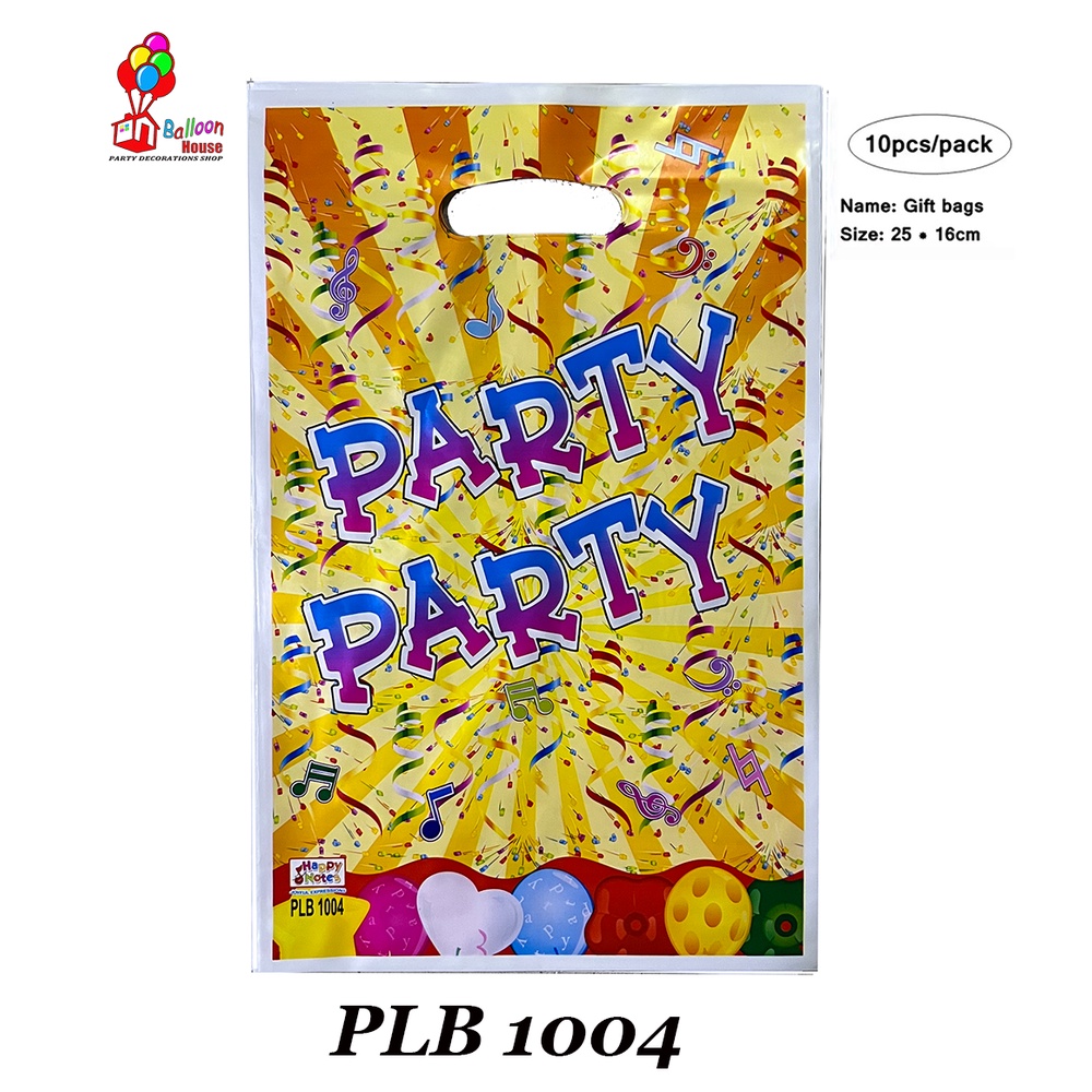 10PCS Happy Party Loot bag Factory Direct Children's Birthday Party