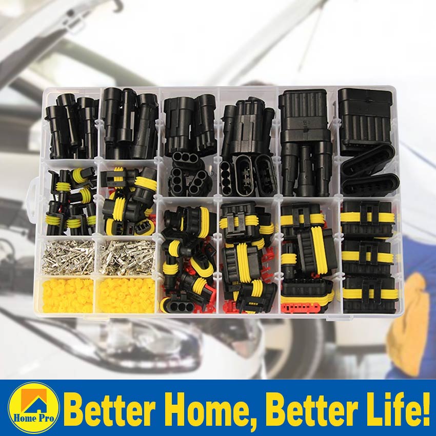 708PCS/Set Waterproof Car Electrical Connector Terminal Car Wire