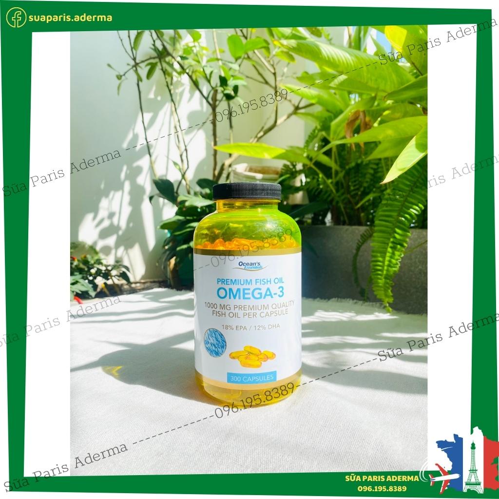 Omega 3 Ocean's Essential Fish Oil 1000mg Box Of 300 Tablets_Aderma