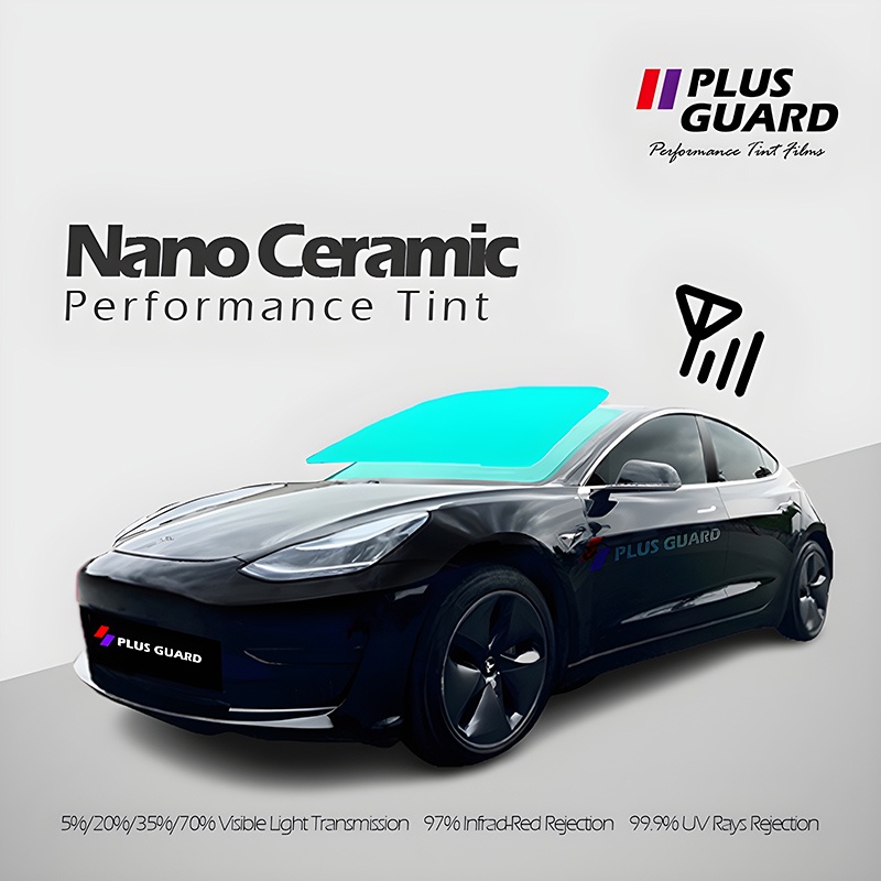 Nano Ceramic Tint Film Heat & UV Block Professional Window Tint Film