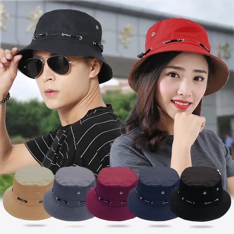 LSJ FASHION Bucket Hat Unisex Cotton Cap Shopee Philippines