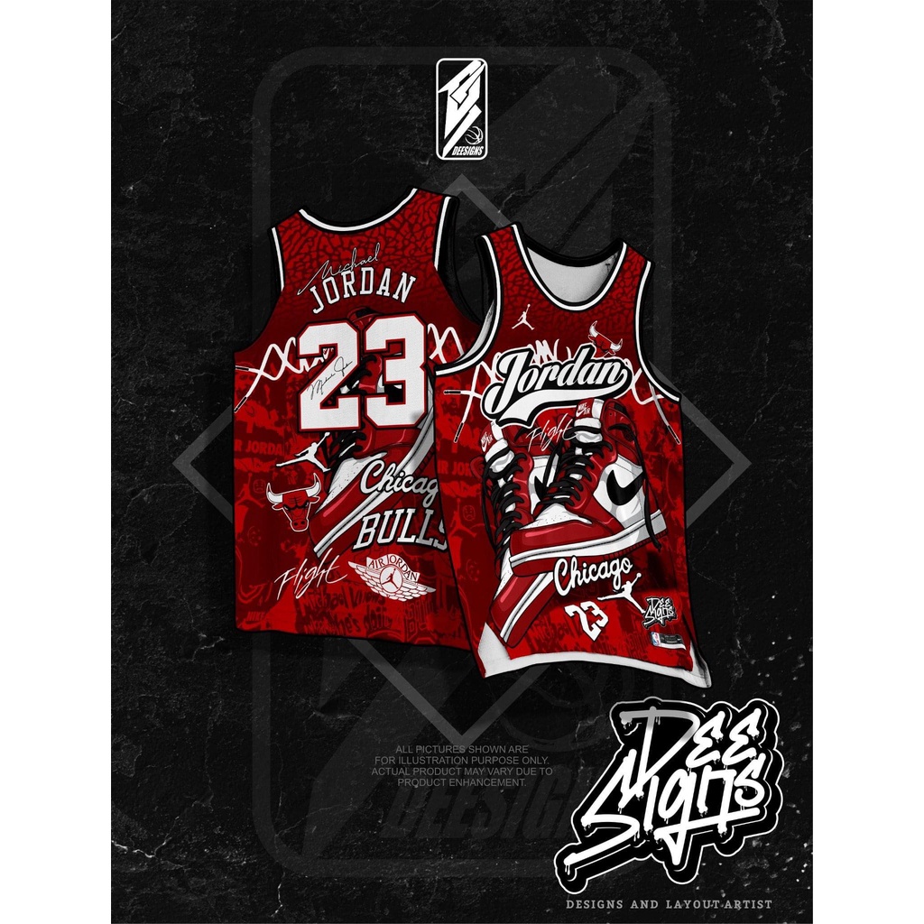 NBA CHICAGO MICHAEL JORDAN BASKETBALL JERSEY FREE CUSTOMIZE OF NAME AND