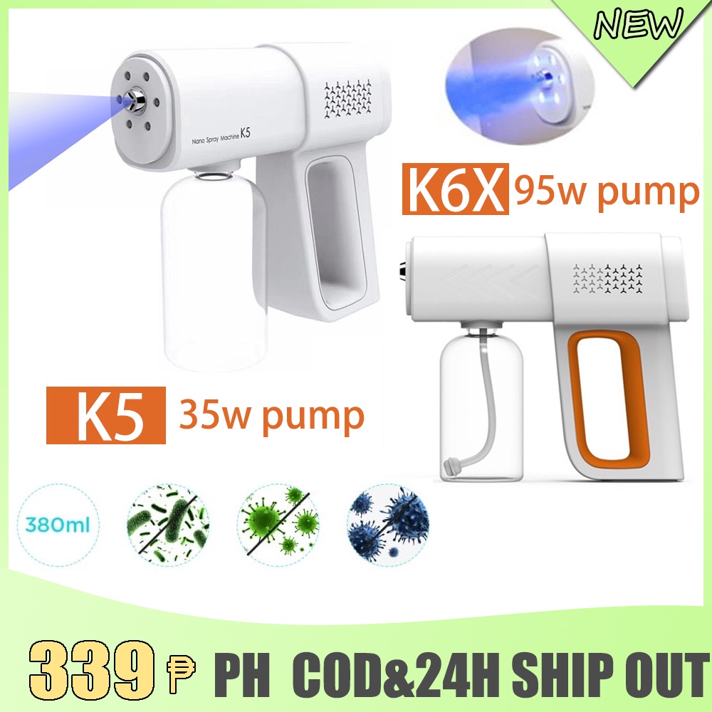 【Philippine cod】 K5 K6 K6X Original Nano Disinfectant Spray Gun Machine