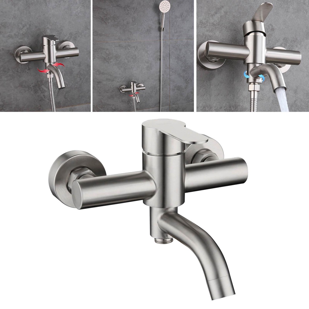 Shower Mixer Faucet Install Range 1317cm Bath Tub Mixing Valve Hot