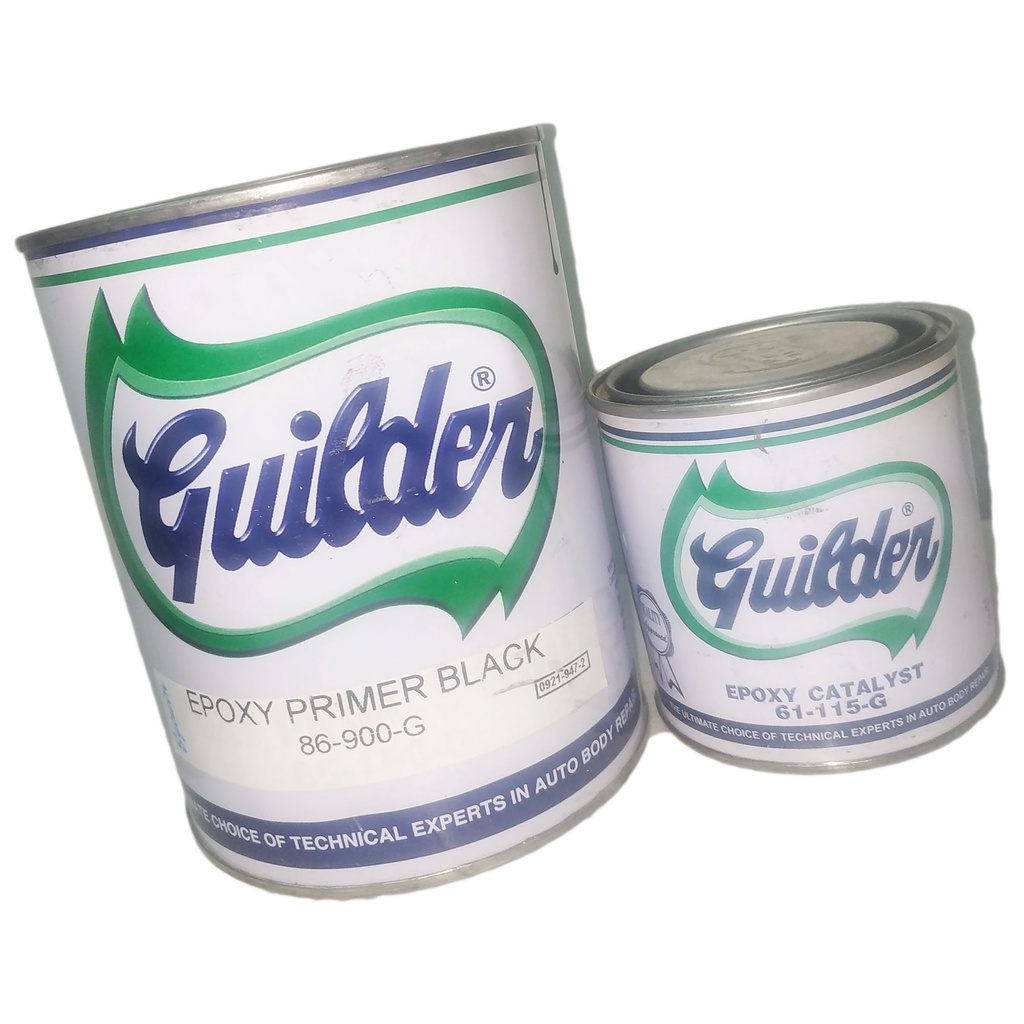 GUILDER EPOXY PRIMER BLACK WITH CATALYST PART NO. 86900G PART NO. 61