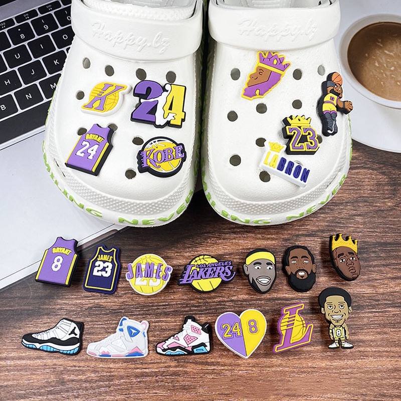 Crocs Jibbitz NBA Series Shoes Charms Shoes Buckle Jibbitz Decoration