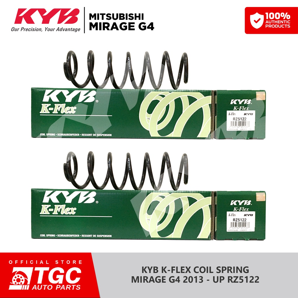 KAYABA KYB KFlex Coil Spring RZ5122 (REAR ) Mitsubishi Mirage G4 2012 2022 2PCS Shopee