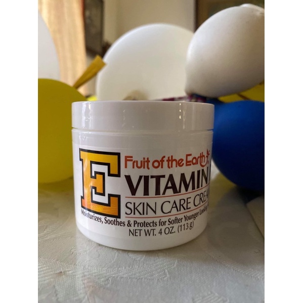 Fruit of the Earth Vitamin E Skin care cream Shopee Philippines