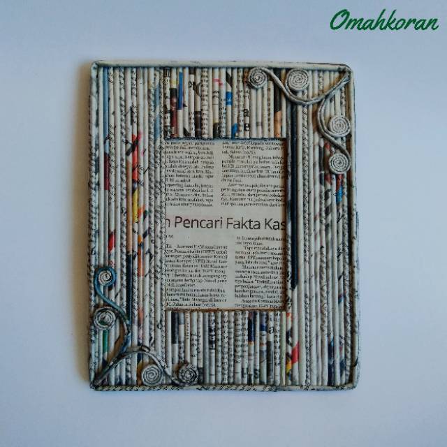 Handicrafts Photo Frames/Photo Frames From Newspaper (Plain) Shopee