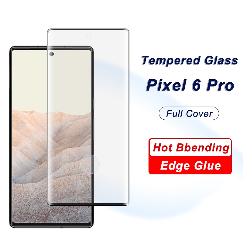 Google Pixel 6 Pro Pixel6Pro HD Full Coverage Curved Tempered Glass