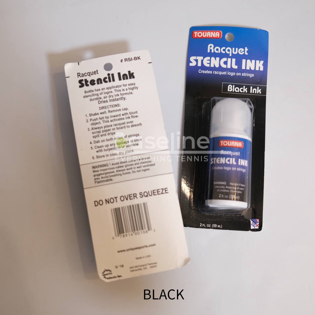 Tourna Stencil Ink for Tennis Racket Shopee Philippines