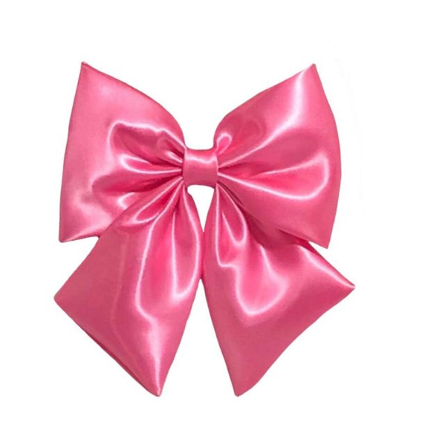 Pink Ribbon Satin Bow Shopee Philippines