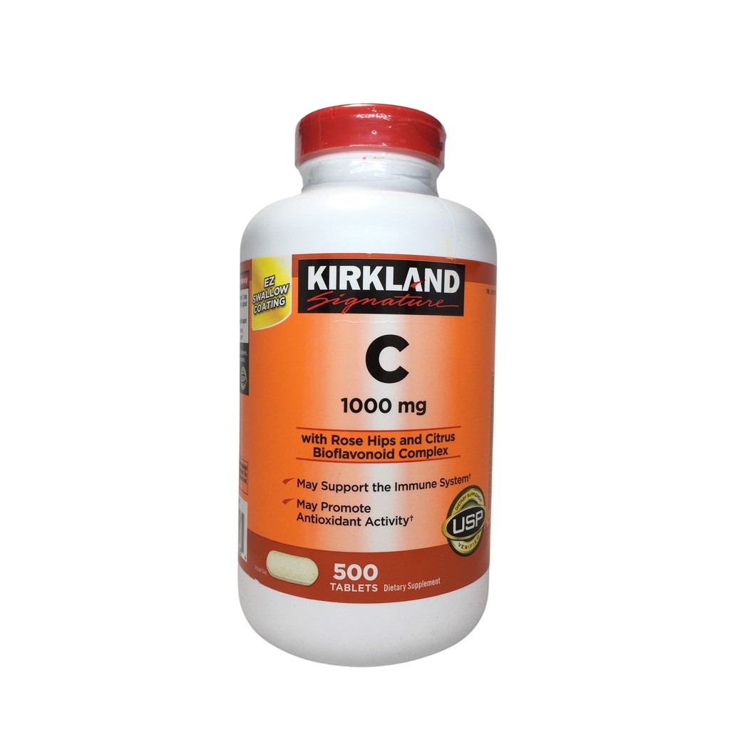 Kirkland Signature Vitamin C 1000 mg., 500 Tablets Shopee Philippines
