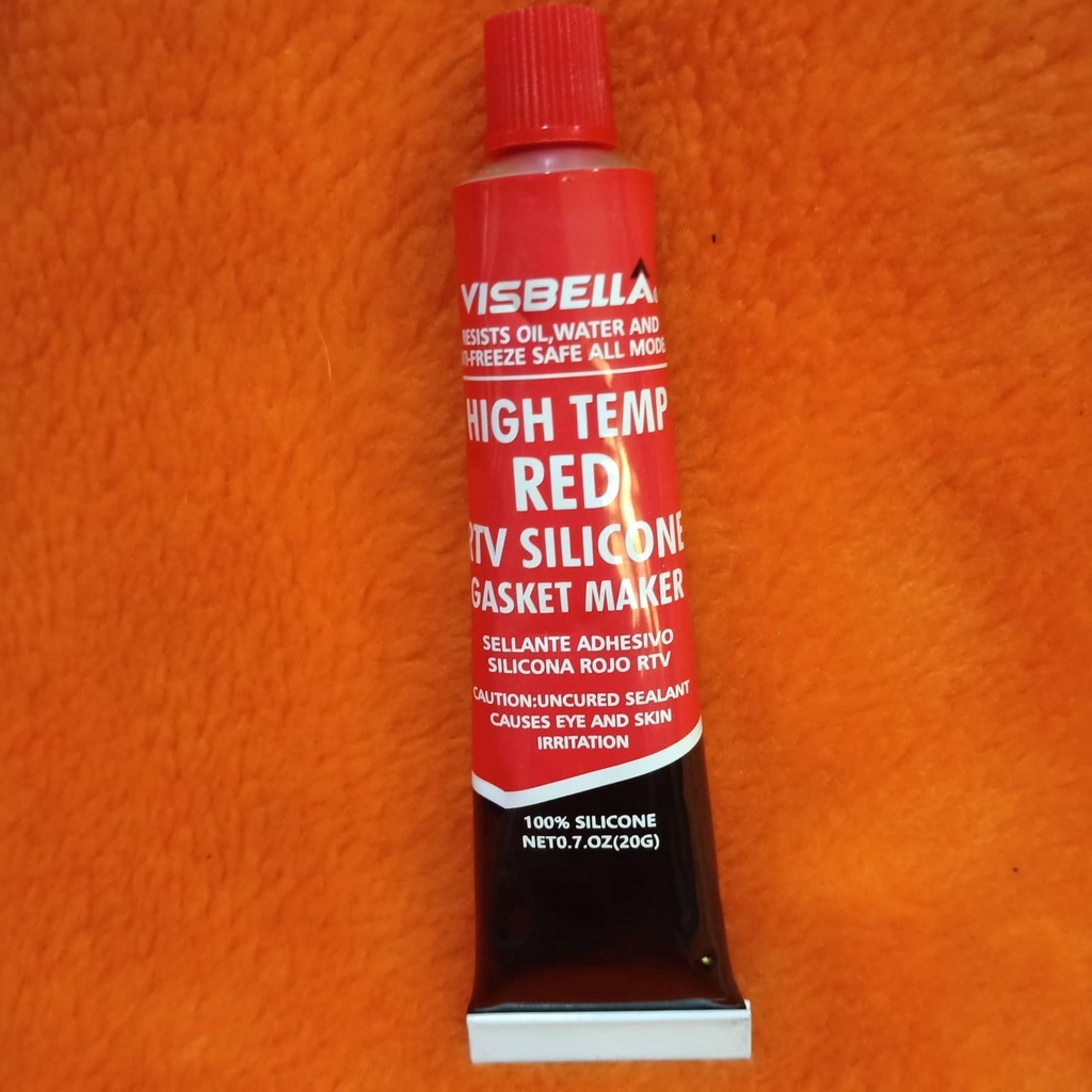 MOTORCYCLE GASKET MAKER RTV SILICON HI TEMP RED Shopee Philippines