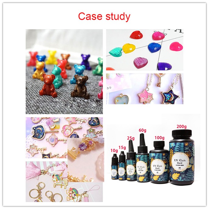 10100g UV Ultraviolet epoxy Resin Gel Curing Solar Cure Sunlight Quickdrying Nontoxic