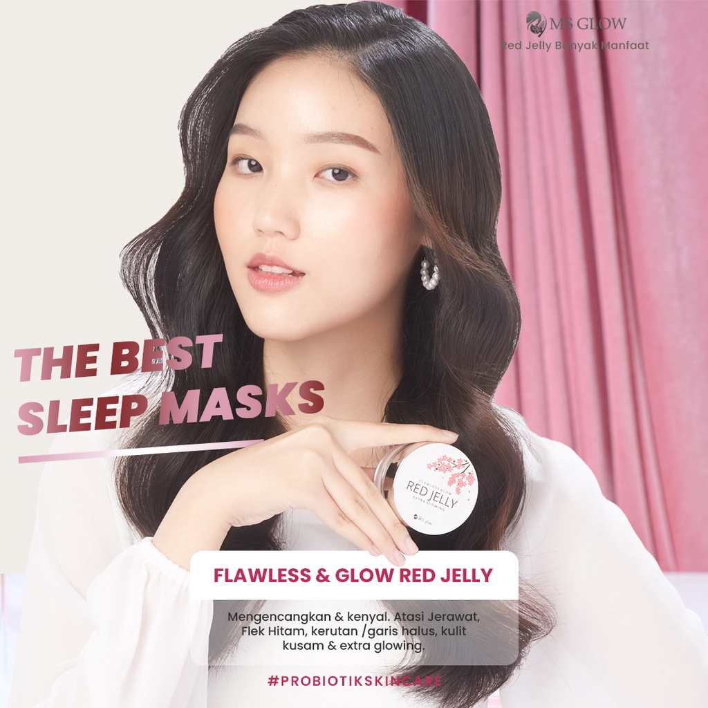 Ms Glow Red Jelly New Packaging And Composition 100 Original