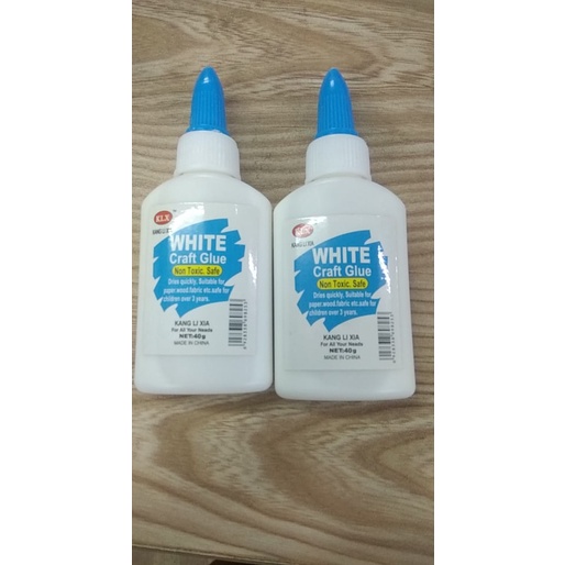 2in1White Glue 40g Multi Purpose Glue Arts&Crafts School Supplies