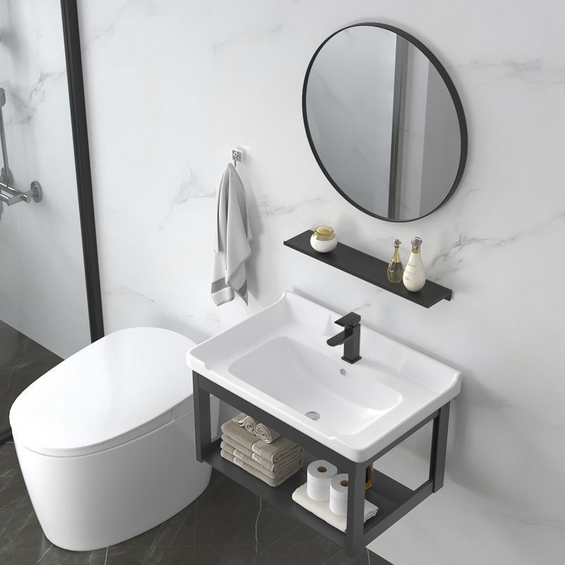 【New product】Small family wall hung wash basin combination