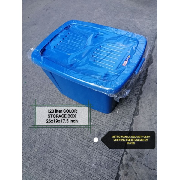 zooey storage box 120liter (for other logistic, sf not yet included