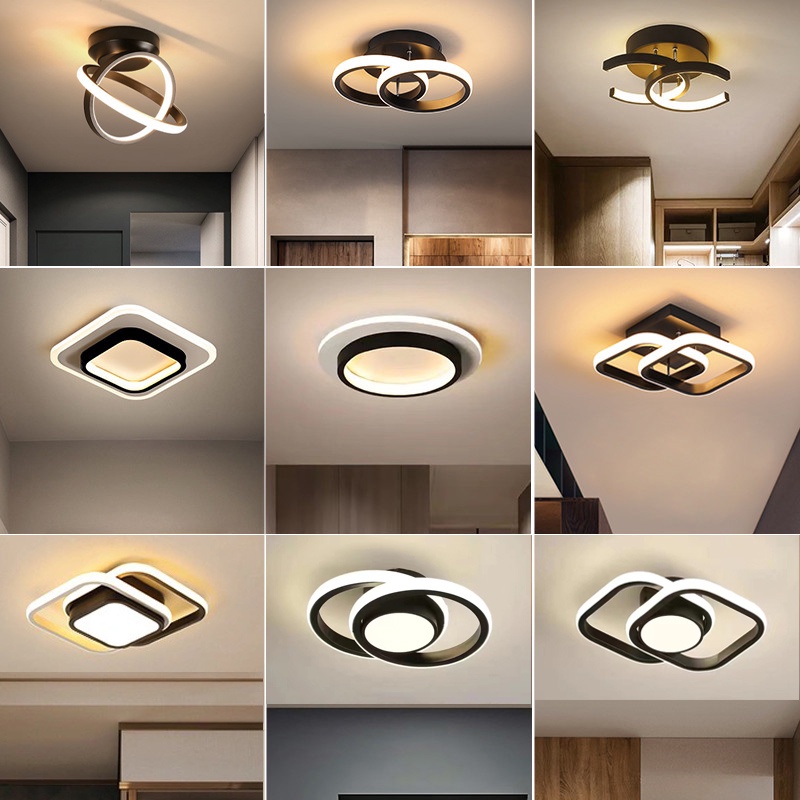 Nordic Minimalist Ceiling Lamp Chandilier Lights For Living Room Led