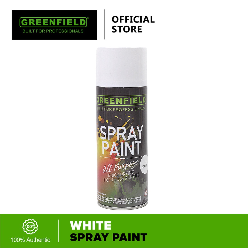 Greenfield Spray Paint White Shopee Philippines