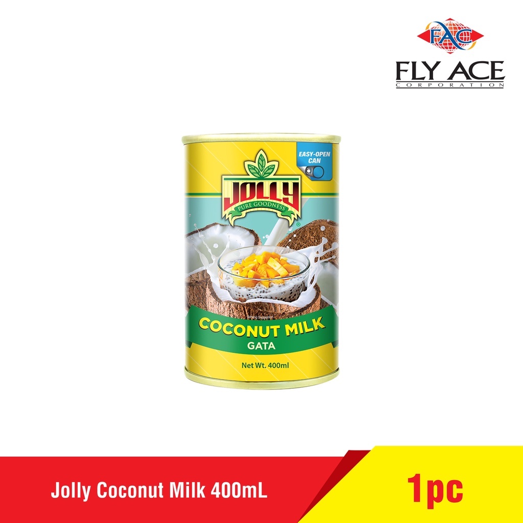 Jolly Coconut Milk 400ml Shopee Philippines