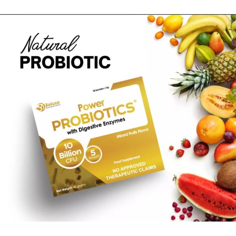 3 SACHETS REPACKEDPower Probiotics with Digestive Enzymes 10Billion