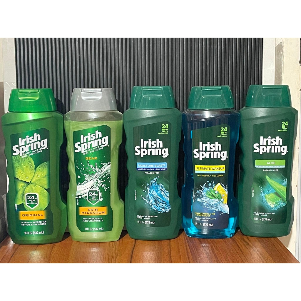 Irish Spring Men's Body Wash, 532ML Shopee Philippines