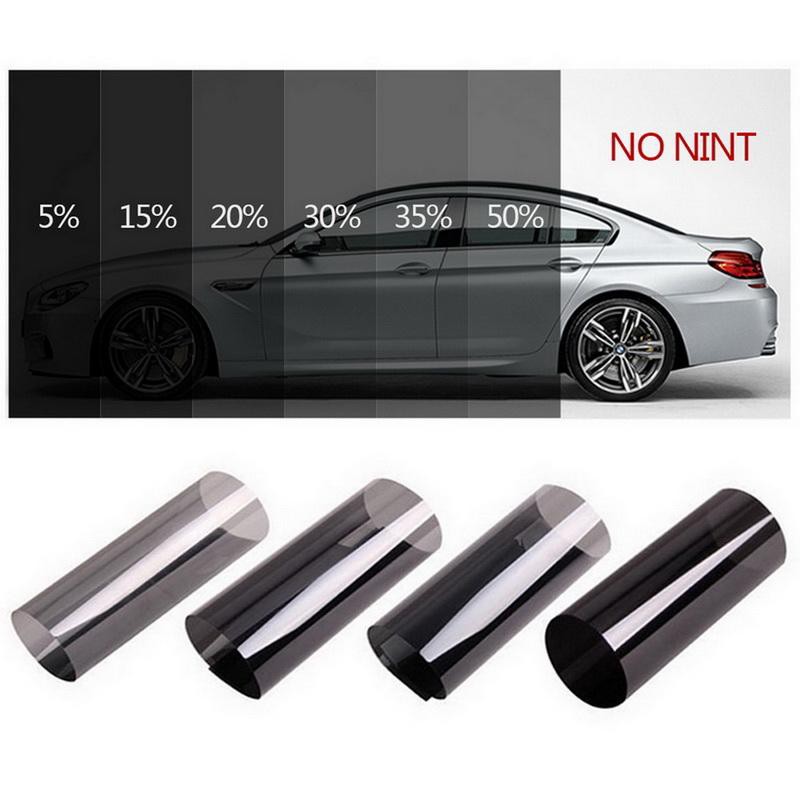 CAR WINDOW TINT / FILM SUPER BLACK 5/20/35/50/75 SCRATCH PROOF FOR