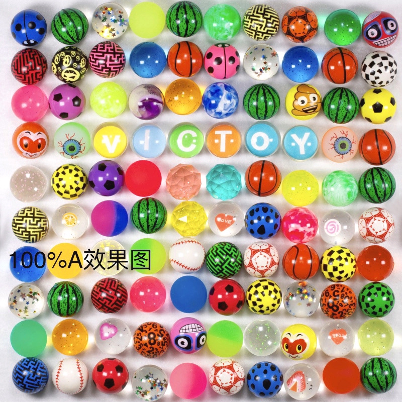 32mm Bouncy Ball Capsule Toy Machine Pinball Kindergarten Children's