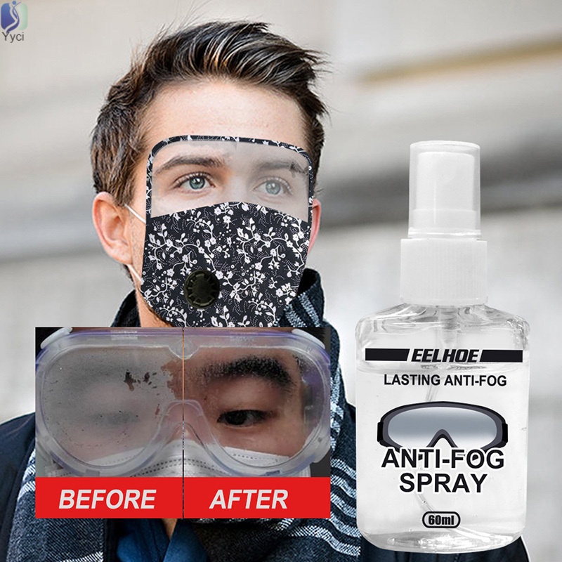 Yy Anti Fog Spray for Glasses Easy to Apply Instant Effect Goggles