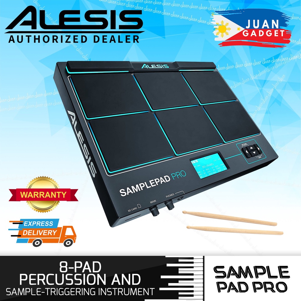 Alesis Sample Pad PRO 8Pad Percussion and SampleTriggering Instrument