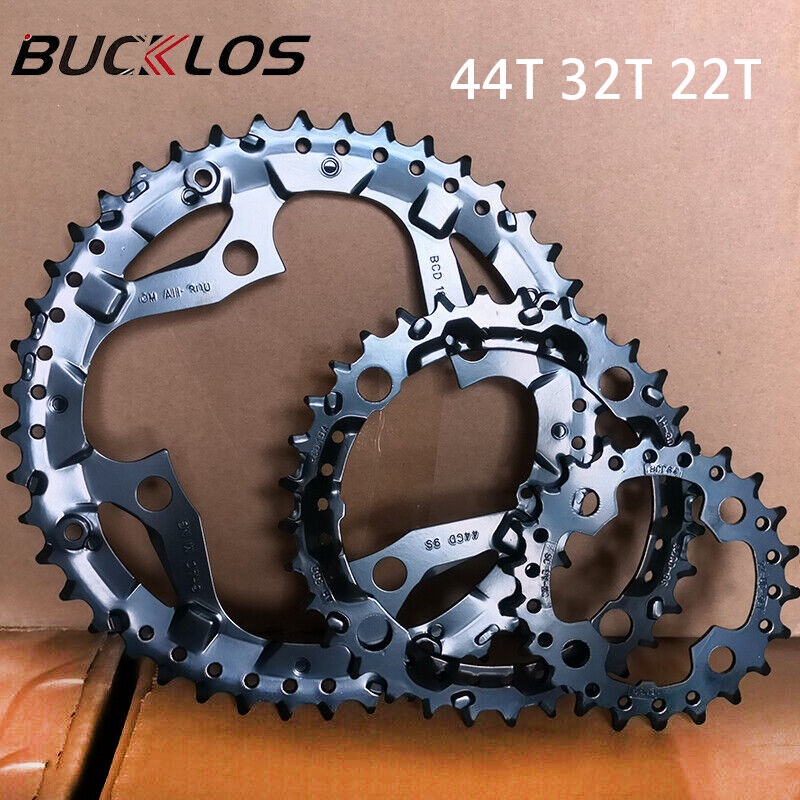 BUCKLOS Bike Chainring 104bcd Chainwheel 44T 32T 22T 64bcd Bicycle