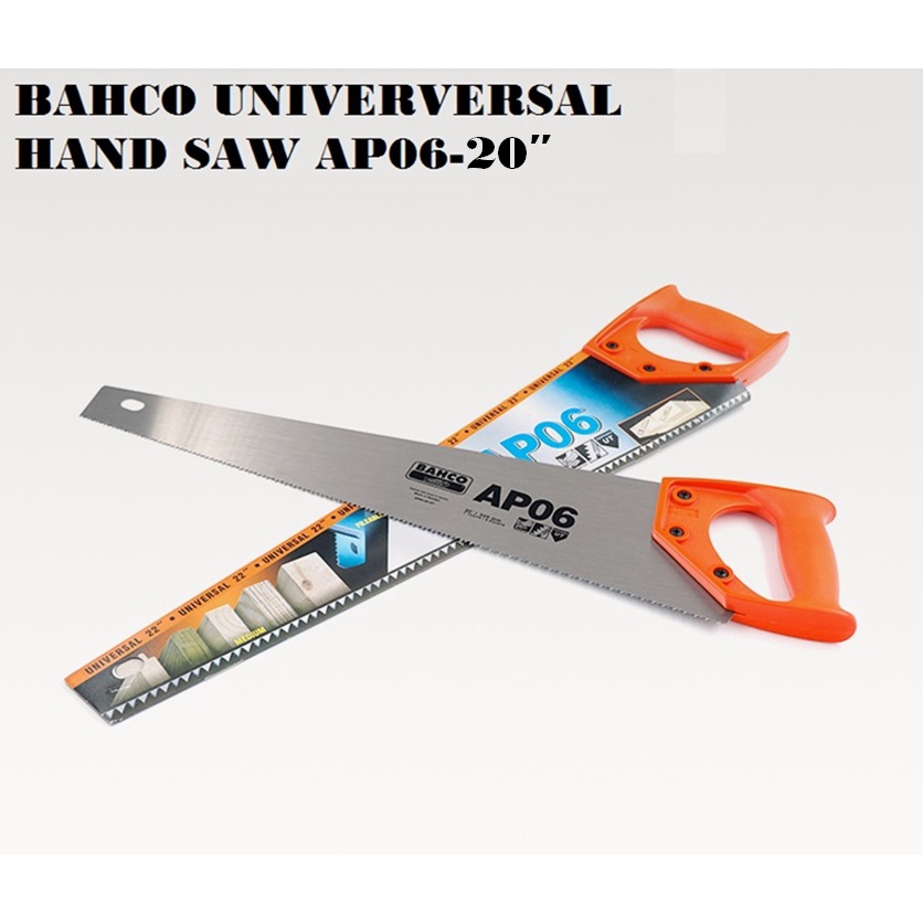 BAHCO AP06 UNIVERSAL 20INCH HAND SAW Shopee Philippines
