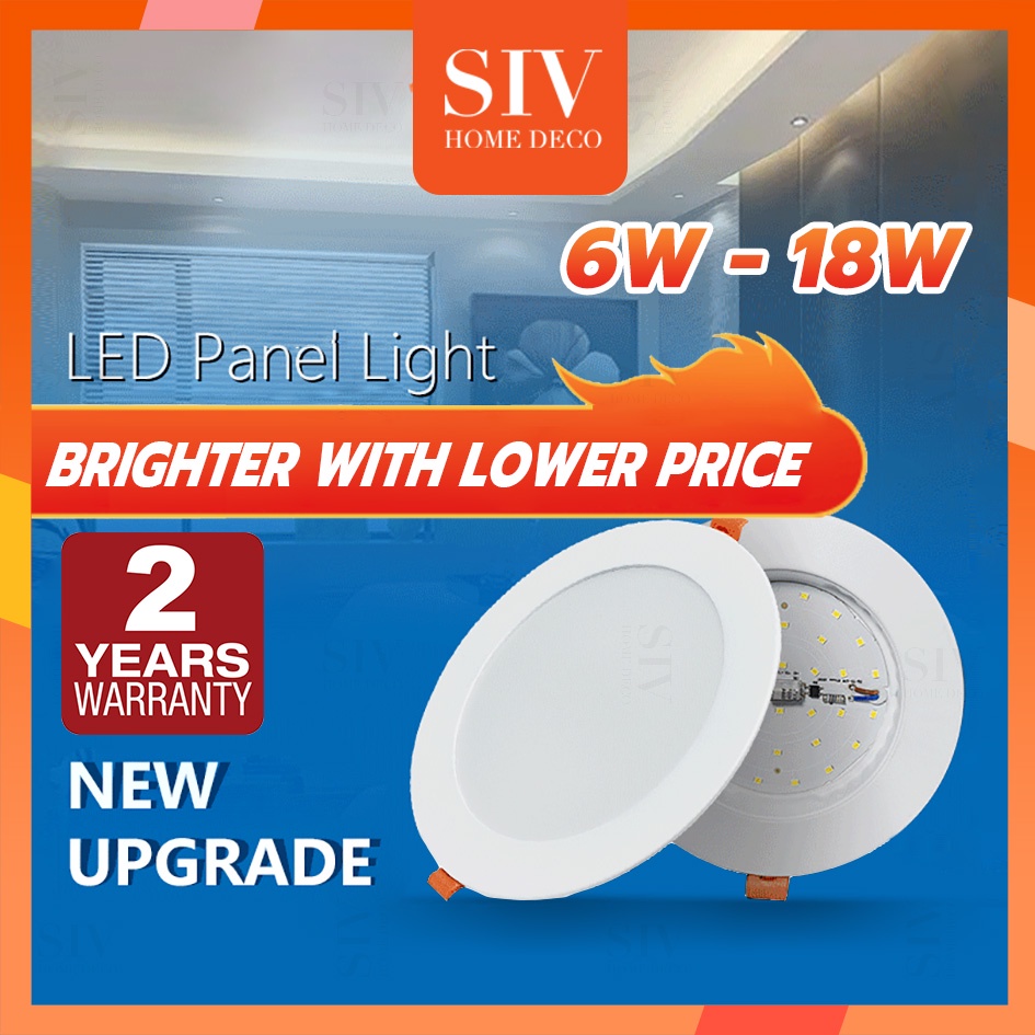 Siv 9W 12W 18W Led Pin Light Panel Downlight Recessed Down Ceiling