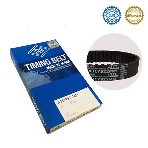 Sun Timing Belt For Kia Rio 1.5 1999 2002 (A431ys22mm) Shopee