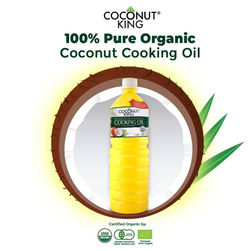 Organic Premium Cooking Oil Coconut King 1Liter Shopee Philippines