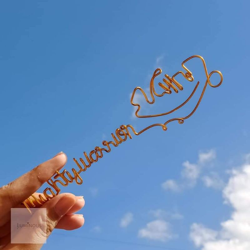 Luminous Customized Wire Bookmarks (Request Design) Shopee Philippines