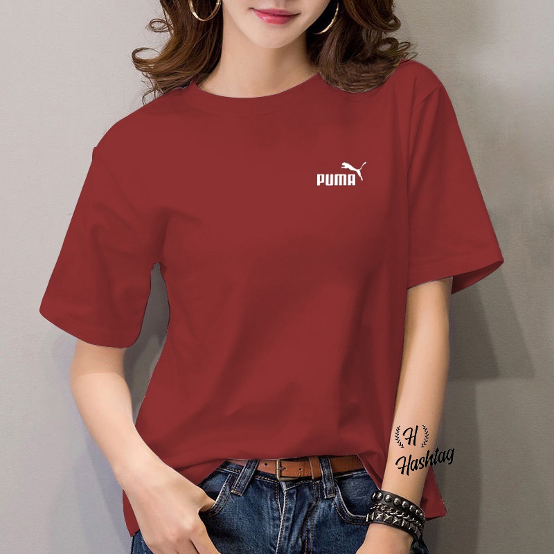 Short Sleeve Shirt Simple Design Cotton Quality Ladies fit to (S,M,L,XL