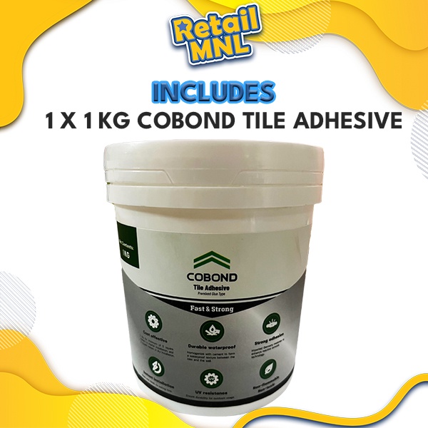 Retailmnl 1KG/5KG/20KG Cobond Tile Adhesive Premixed Glue Type Shopee