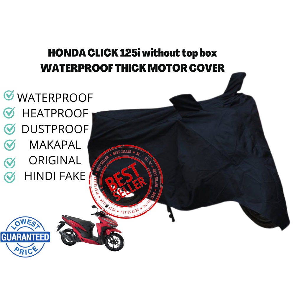 HONDA CLICK 125i MOTOR COVER WATERPROOF ORIGINAL / WATERPROOF