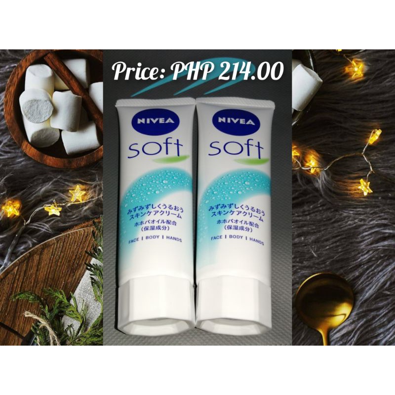 Nivea Soft Moisturizing Cream 50g Shopee Philippines
