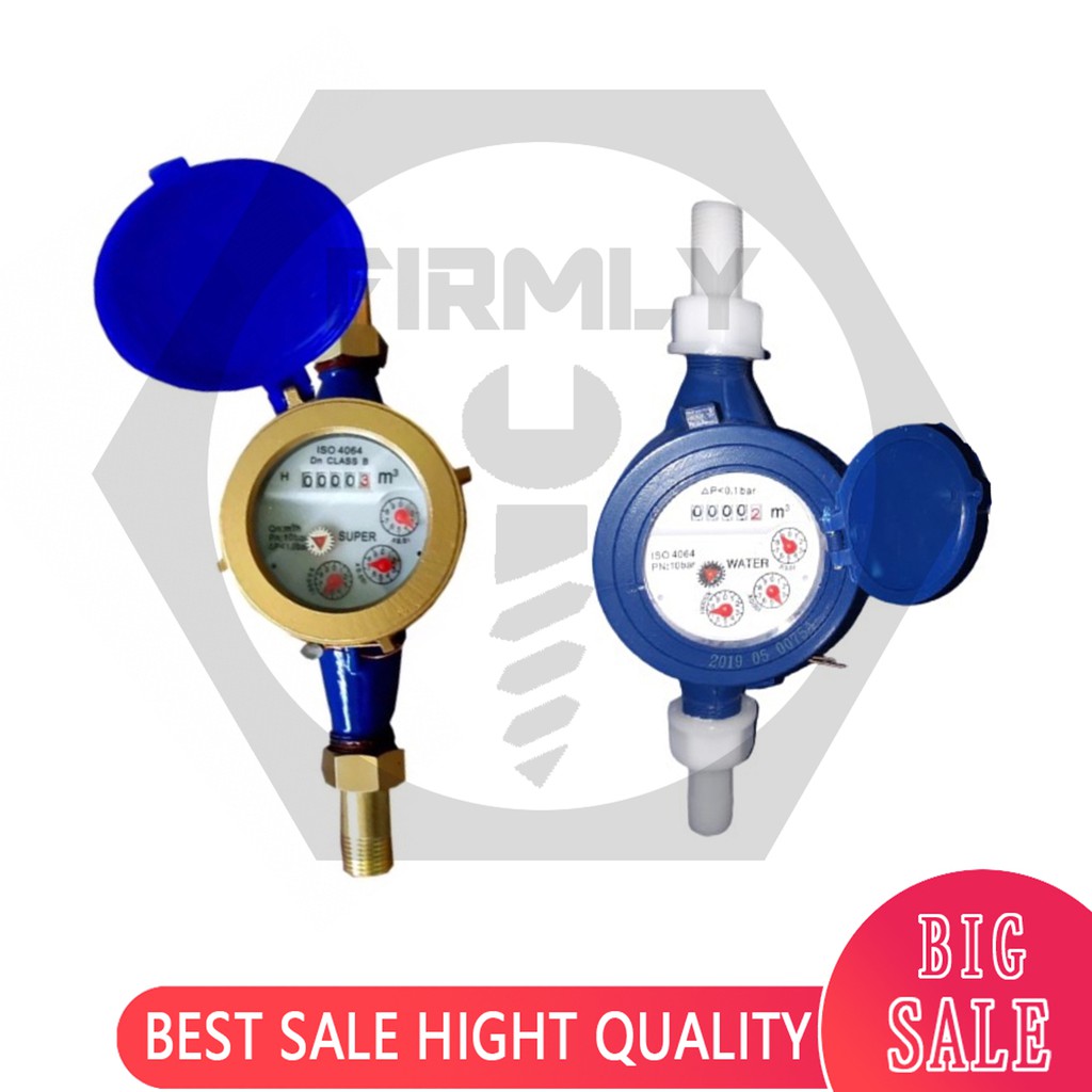 Heavy Duty Water Submeter Original PVC Water Meter Metal Water Meter