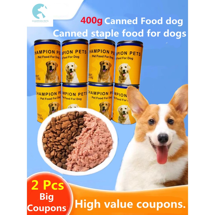 430g CHAMPION CAT&DOG pure natural organic meat paste canned food cat